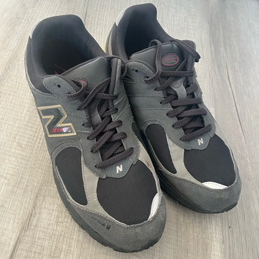 New Balance 2002R Running Shoe Sneaker Size 13 N-Ergy Gray Black Athletic - Picture 9 of 12